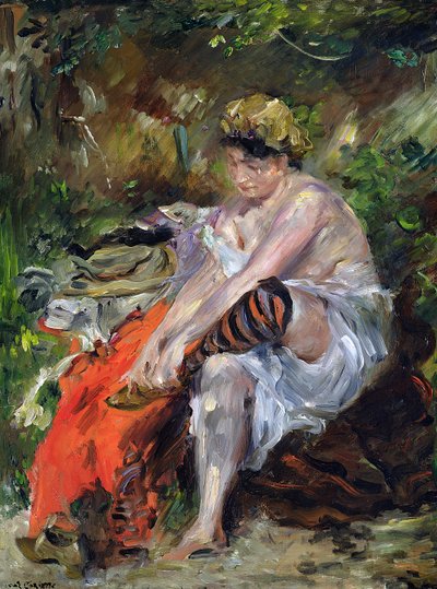 After The Swim, 1906 by Lovis Corinth